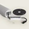borne-potelet-led-variable-75cm-exterieure-balise-ciment-ip65-220v