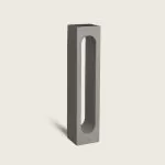 borne-potelet-led-variable-70cm-exterieure-balise-ciment-ip65-220v