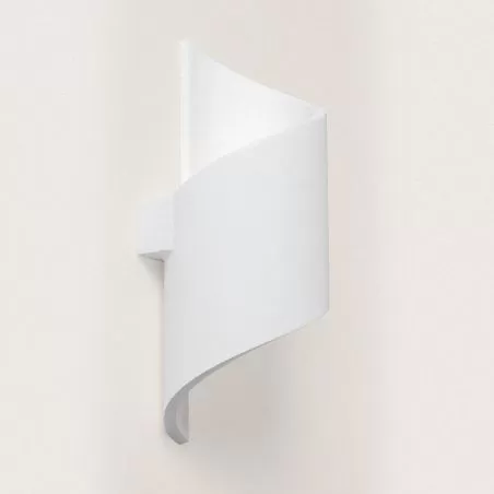 applique-murale-platre-blanc-culot-g9-220v