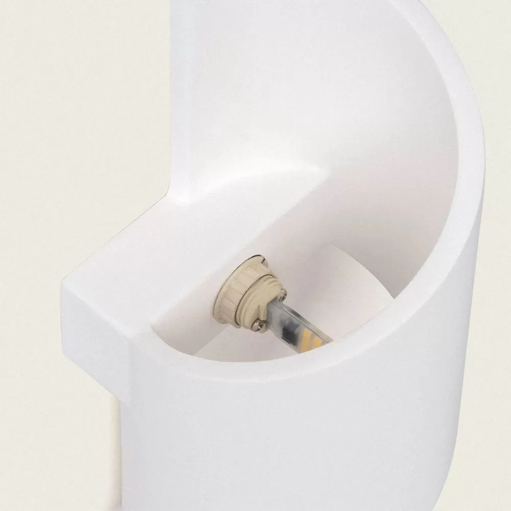 applique-murale-platre-blanc-culot-g9-220v