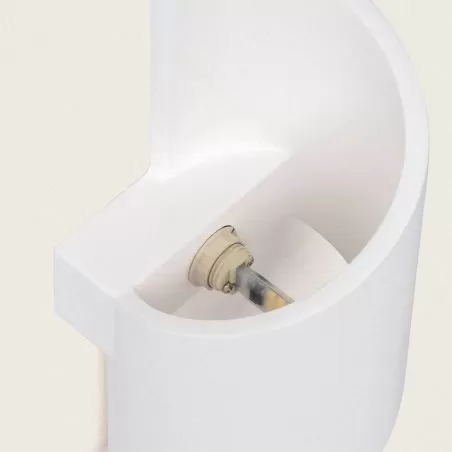 applique-murale-platre-blanc-culot-g9-220v