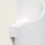 applique-murale-platre-blanc-culot-g9-220v