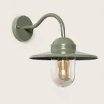 applique-murale-exterieure-metal-et-verre-ip44-220v