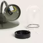 applique-murale-exterieure-metal-et-verre-ip44-220v