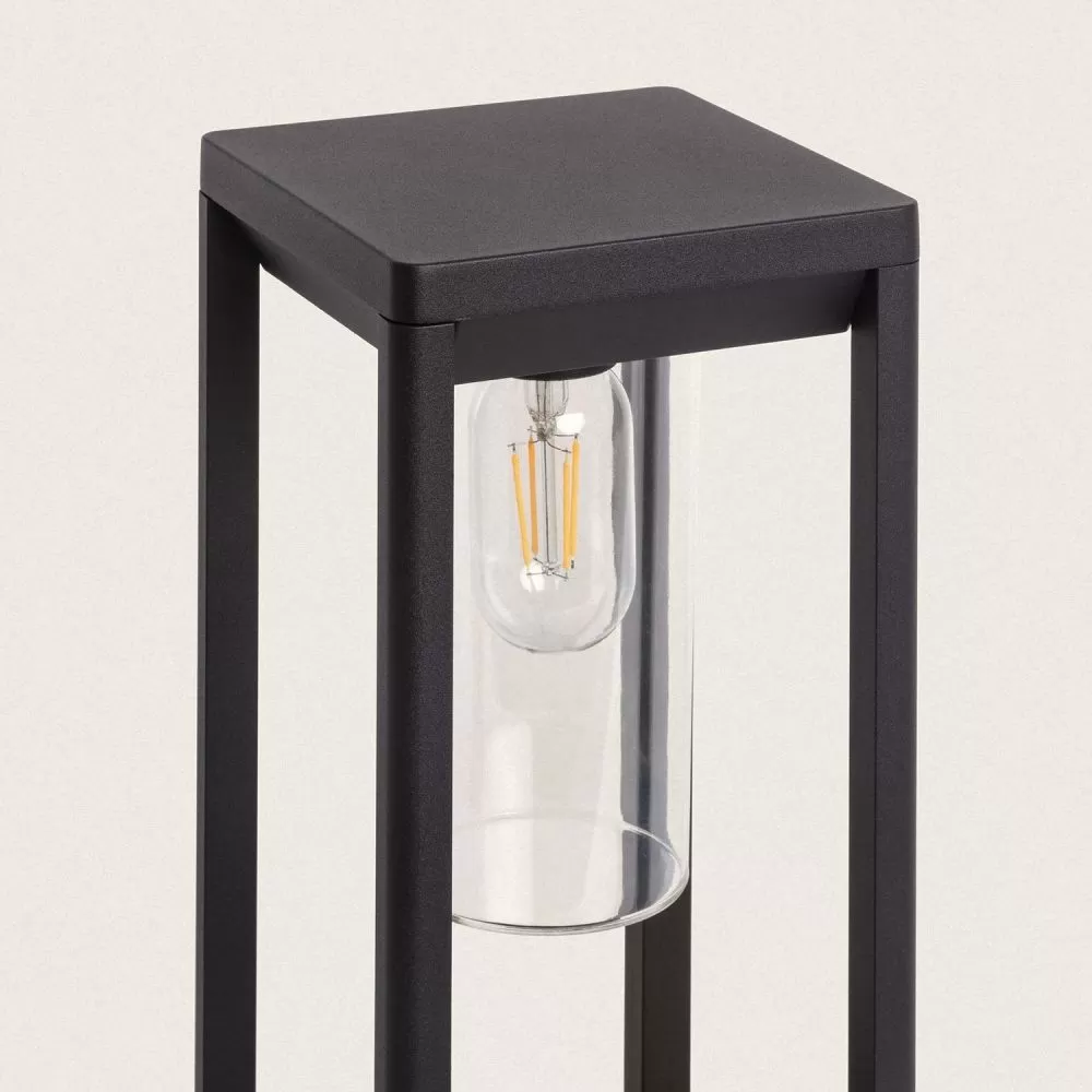 borne-potelet-35cm-exterieure-noire-ip44-220v