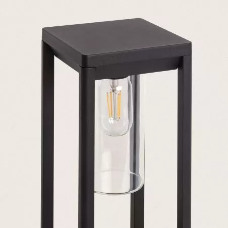 borne-potelet-35cm-exterieure-noire-ip44-220v