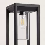borne-potelet-35cm-exterieure-noire-ip44-220v