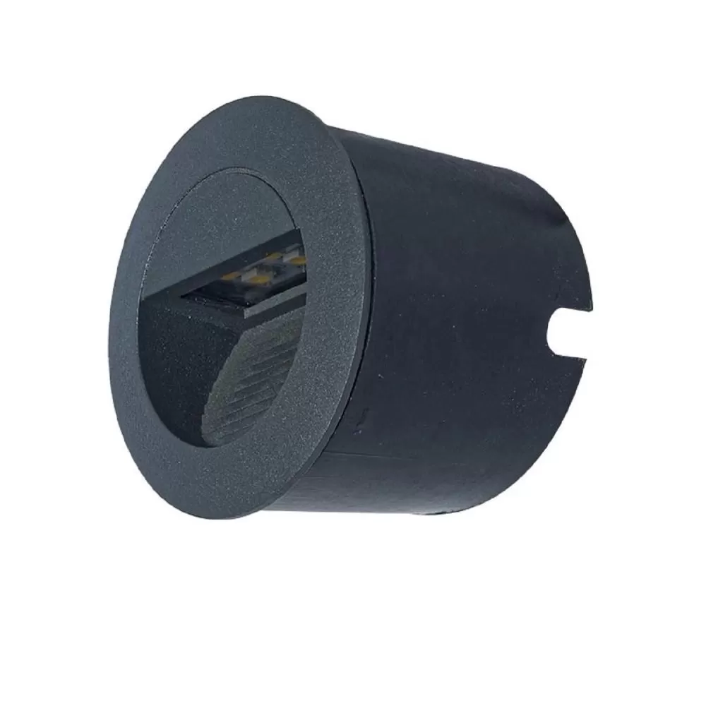 spot-balisage-rond-gris-12w-led-encastrable-escalier-mur-