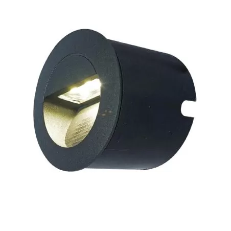 spot-balisage-rond-gris-12w-led-encastrable-escalier-mur-