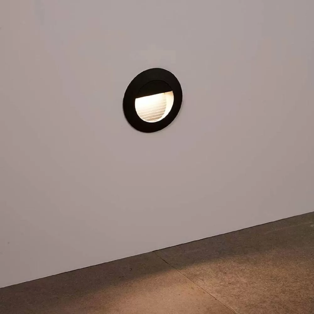 spot-balisage-rond-gris-12w-led-encastrable-escalier-mur-