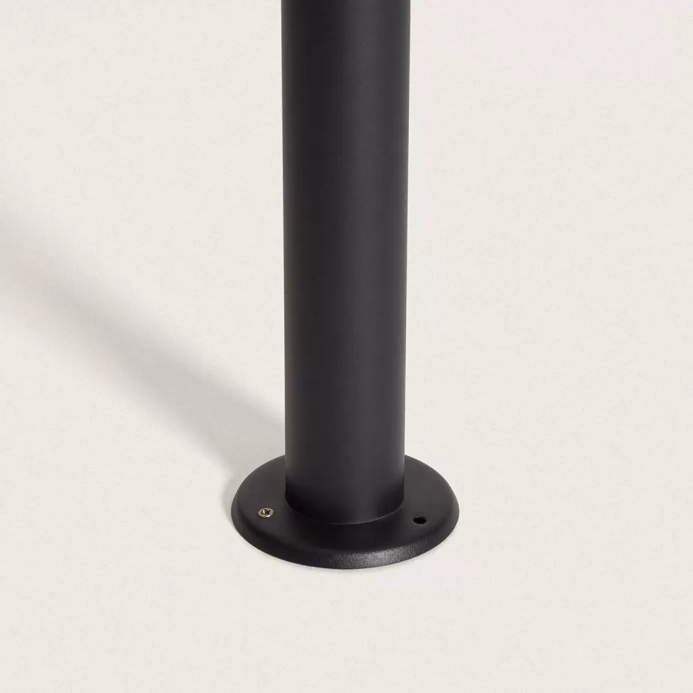 borne-potelet-60cm-exterieure-metal-noir-ip44-220v