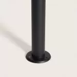 borne-potelet-60cm-exterieure-metal-noir-ip44-220v