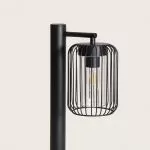borne-potelet-60cm-exterieure-metal-noir-ip44-220v