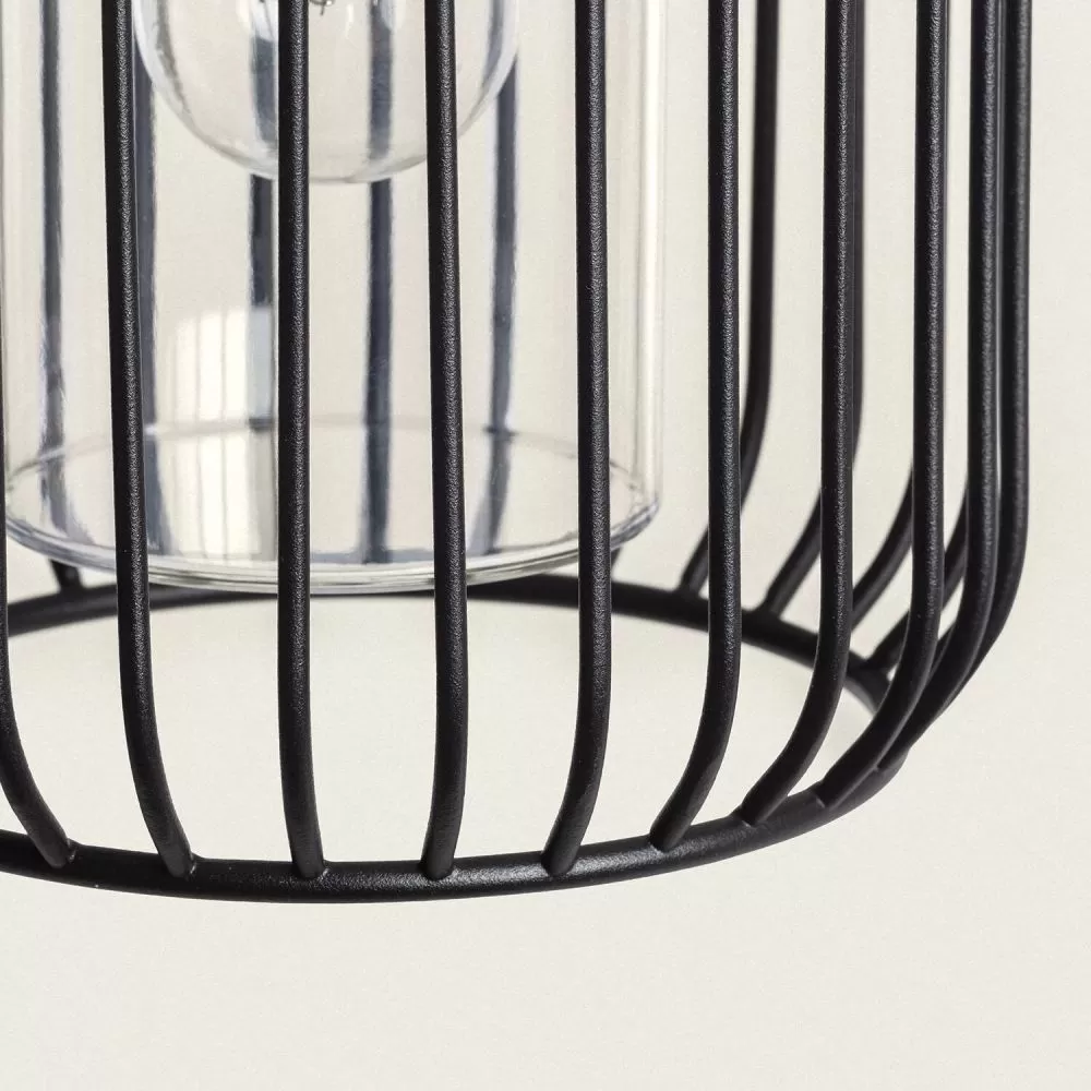 suspension-etanche-exterieure-metal-noir-ip44-220v