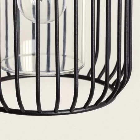 suspension-etanche-exterieure-metal-noir-ip44-220v