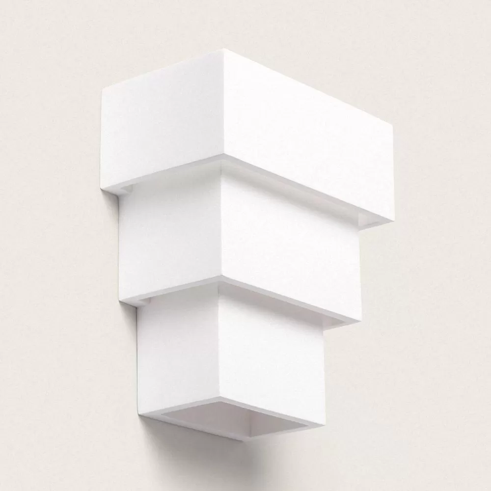 applique-murale-platre-blanc-culot-g9-220v