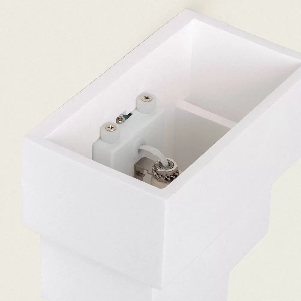 applique-murale-platre-blanc-culot-g9-220v