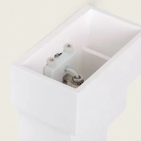 applique-murale-platre-blanc-culot-g9-220v