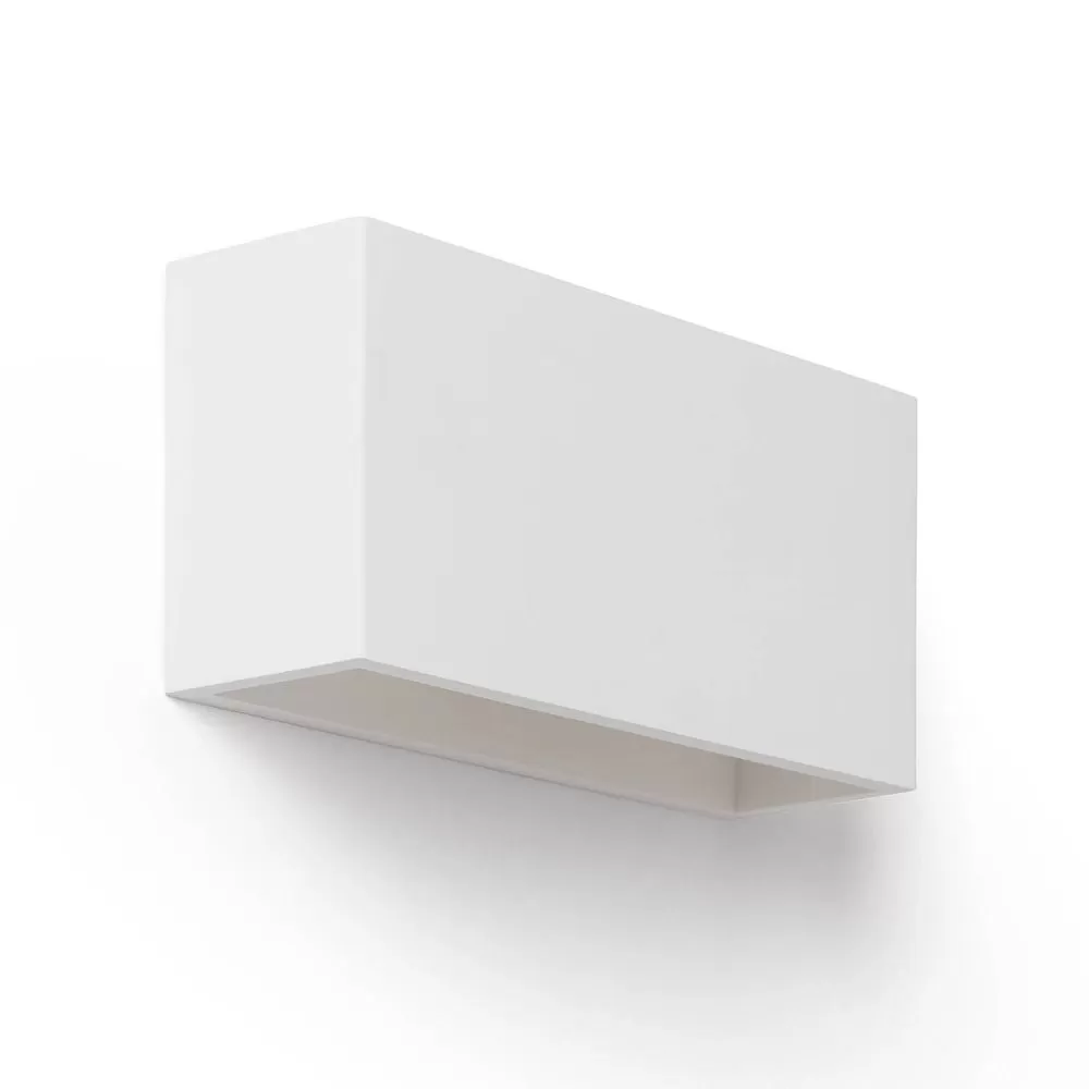 applique-murale-platre-blanc-culot-g9-220v