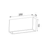 applique-murale-platre-blanc-culot-g9-220v