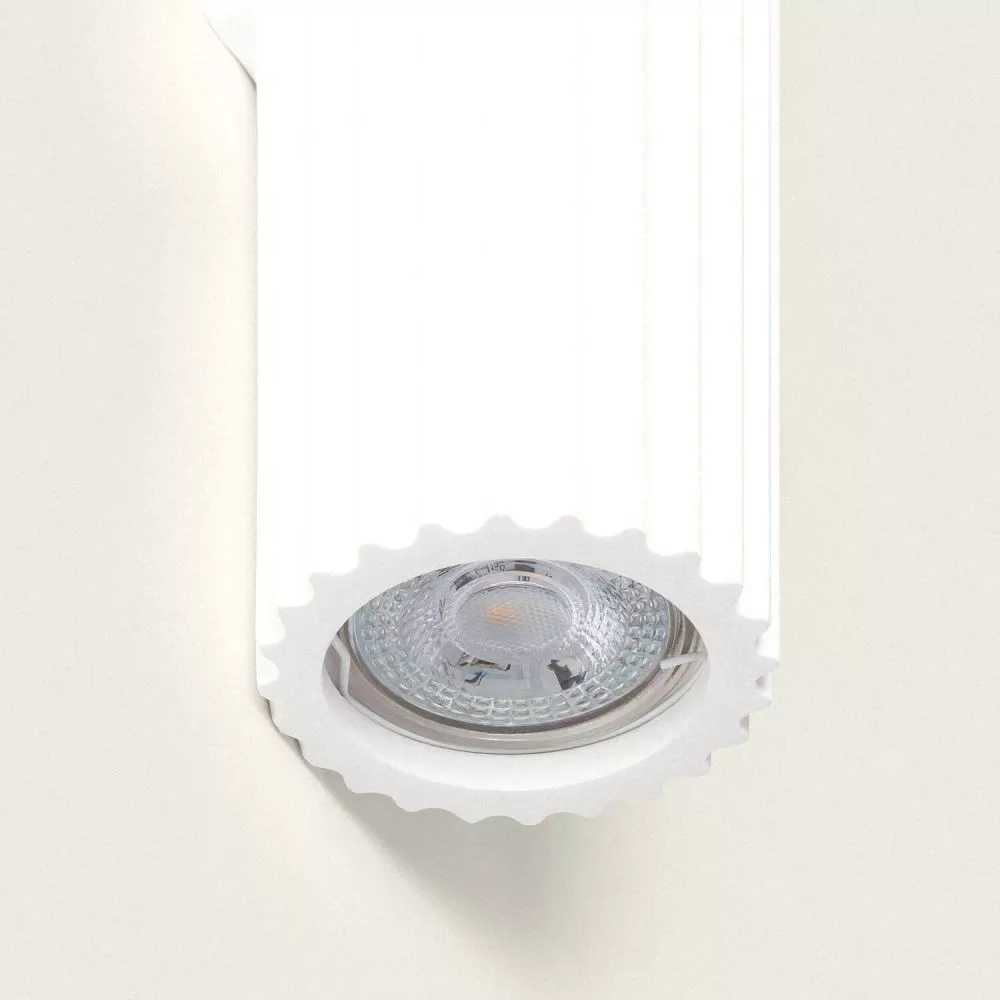 applique-murale-platre-blanc-double-spots-gu10-