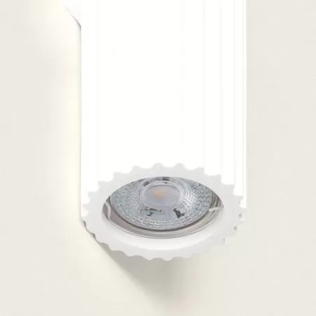applique-murale-platre-blanc-double-spots-gu10-