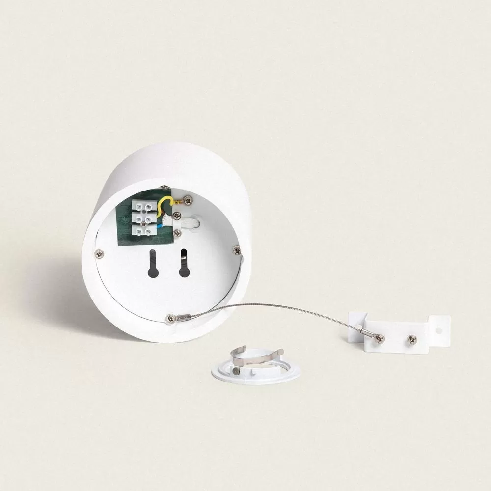 applique-murale-noire-double-spot-gu10-etanche-ip44