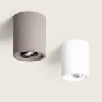 applique-murale-noire-double-spot-gu10-etanche-ip44