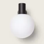 applique-murale-exterieure-metal-noir-et-boule-ip54