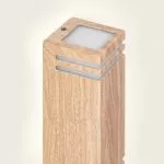 applique-murale-metal-effet-bois-double-gu10-etanche-ip44