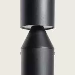borne-led-balise-noire-projecteur-ip65-300-lm-variable-3-tailles