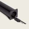 borne-potelet-balise-detecteur-de-mouvement-exterieure-noire-60cm