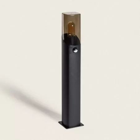 borne-potelet-balise-detecteur-de-mouvement-exterieure-noire-60cm