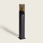 borne-potelet-balise-detecteur-de-mouvement-exterieure-noire-60cm