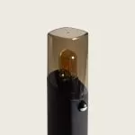borne-potelet-balise-detecteur-de-mouvement-exterieure-noire-60cm