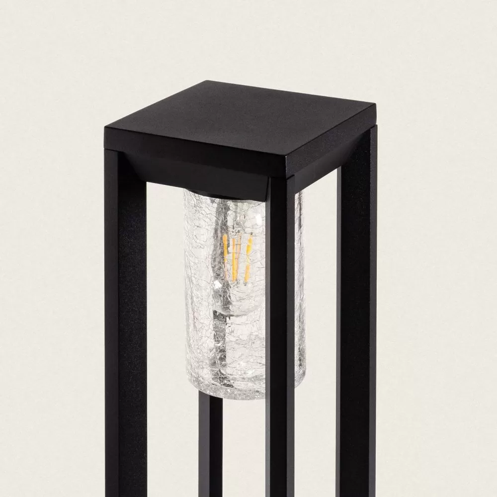 borne-potelet-balise-exterieure-noire-60cm-ip44-220v-e27