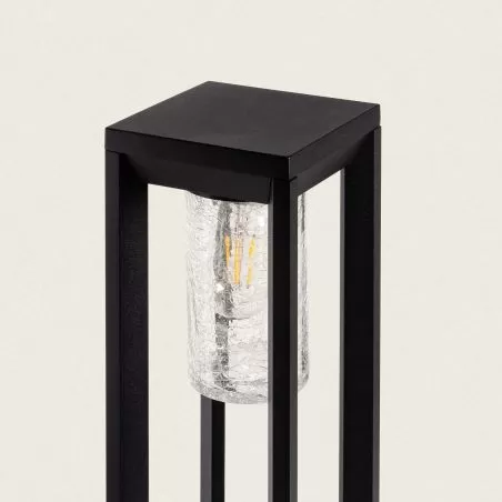 borne-potelet-balise-exterieure-noire-60cm-ip44-220v-e27