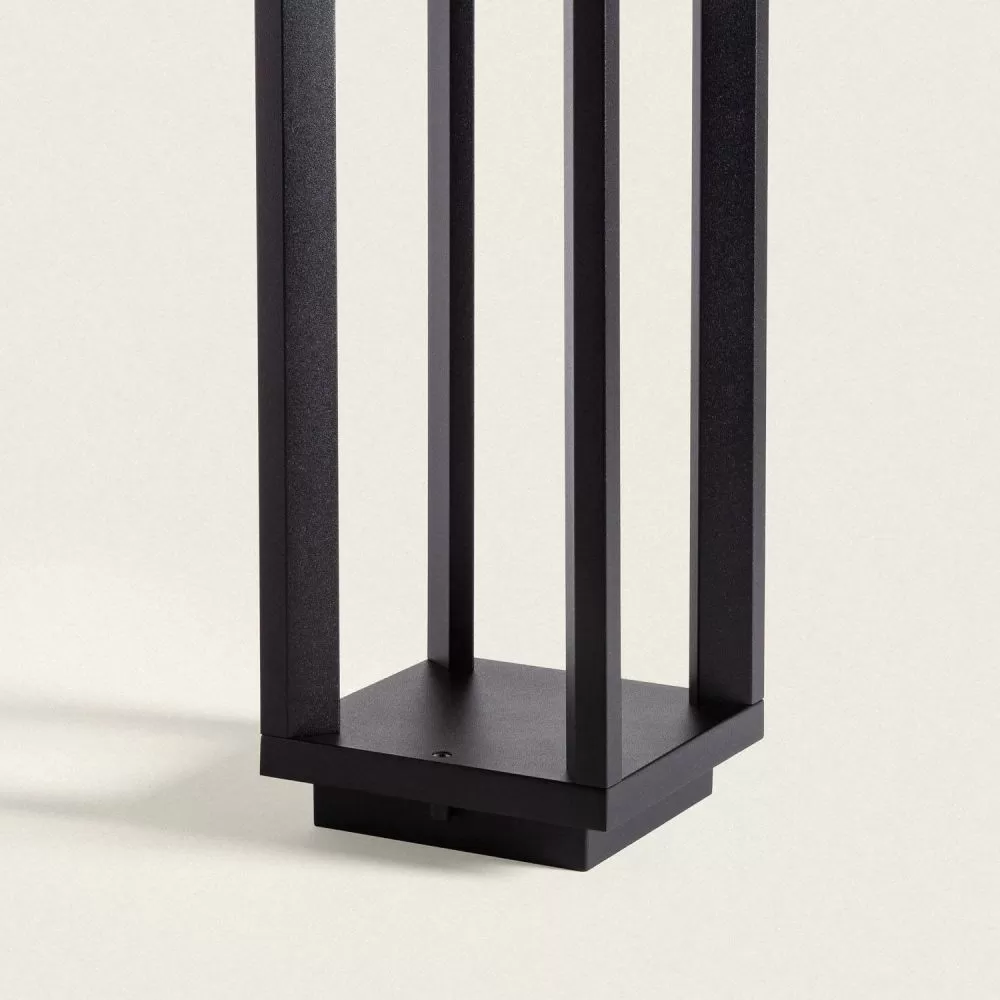 borne-potelet-balise-exterieure-noire-60cm-ip44-220v-e27