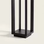 borne-potelet-balise-exterieure-noire-60cm-ip44-220v-e27