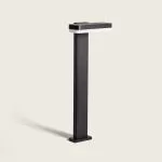 borne-potelet-65cm-exterieur-led-10w-noire-800-lumens-ip54