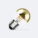 ampoule-led-filament-culot-e27-verre-dore-reflecteur-400-lumens
