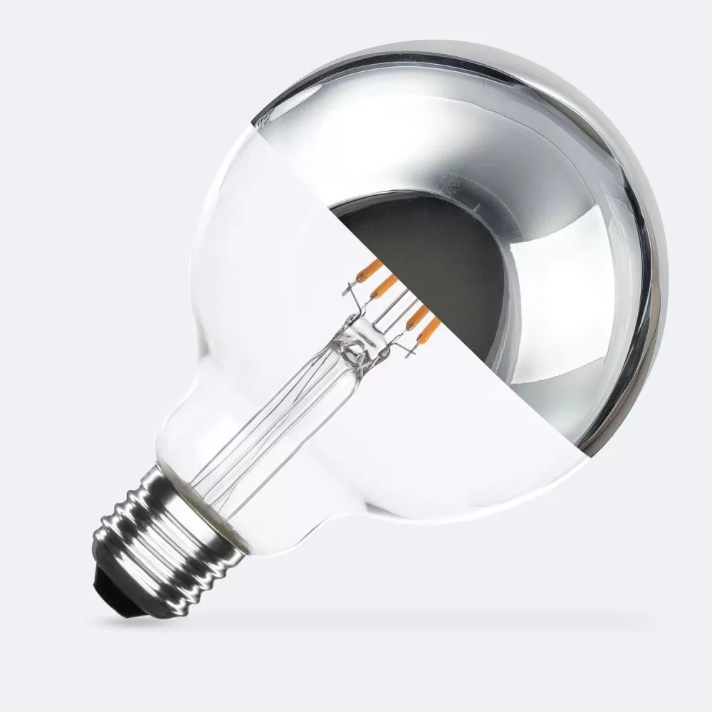ampoule-led-filament-globe-95-verre-reflecteur-chrome-600lm-2200k