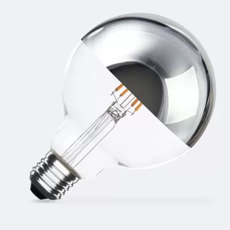 ampoule-led-filament-globe-95-verre-reflecteur-chrome-600lm-2200k