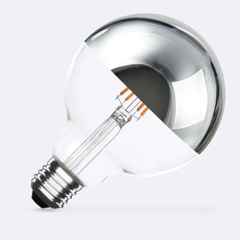 ampoule-led-filament-globe-95-verre-reflecteur-chrome-600lm-2200k