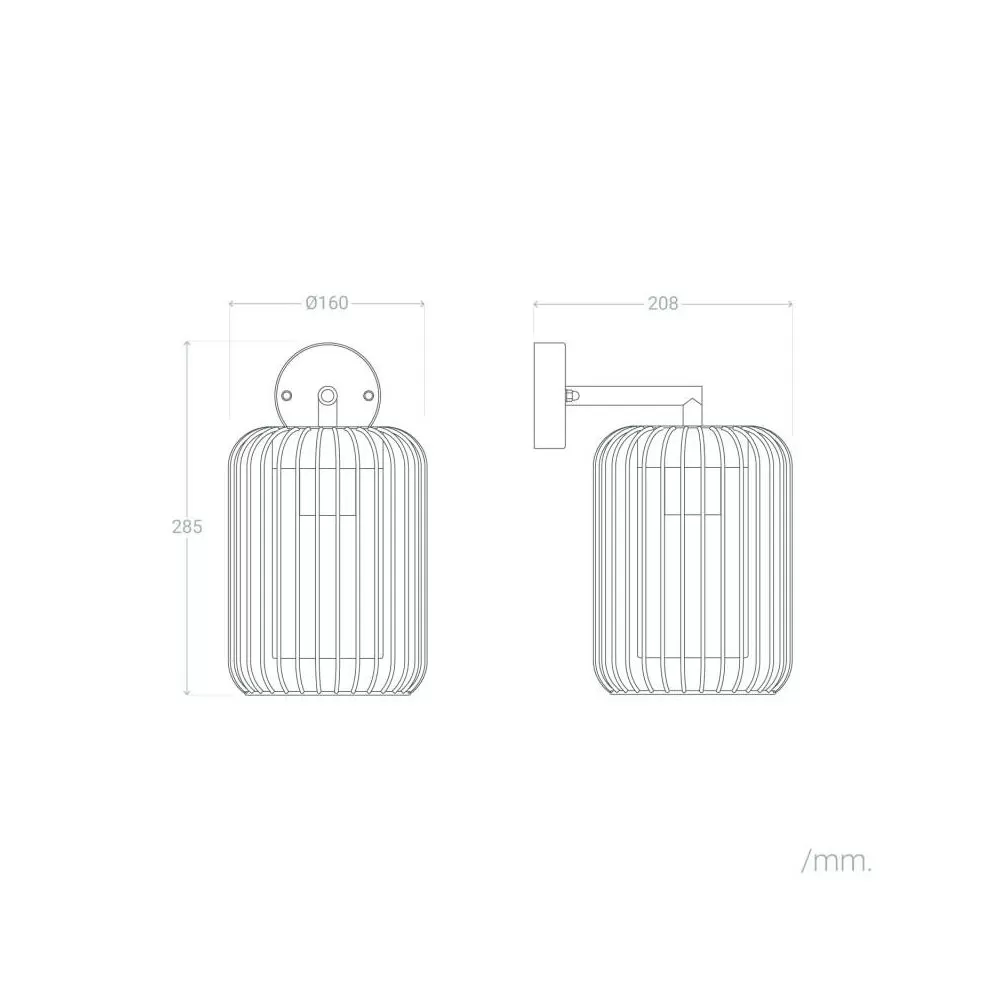 applique-murale-exterieure-metal-noir-ip44-220v