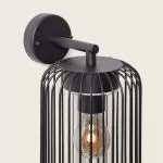 applique-murale-exterieure-metal-noir-ip44-220v