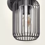applique-murale-exterieure-metal-noir-ip44-220v