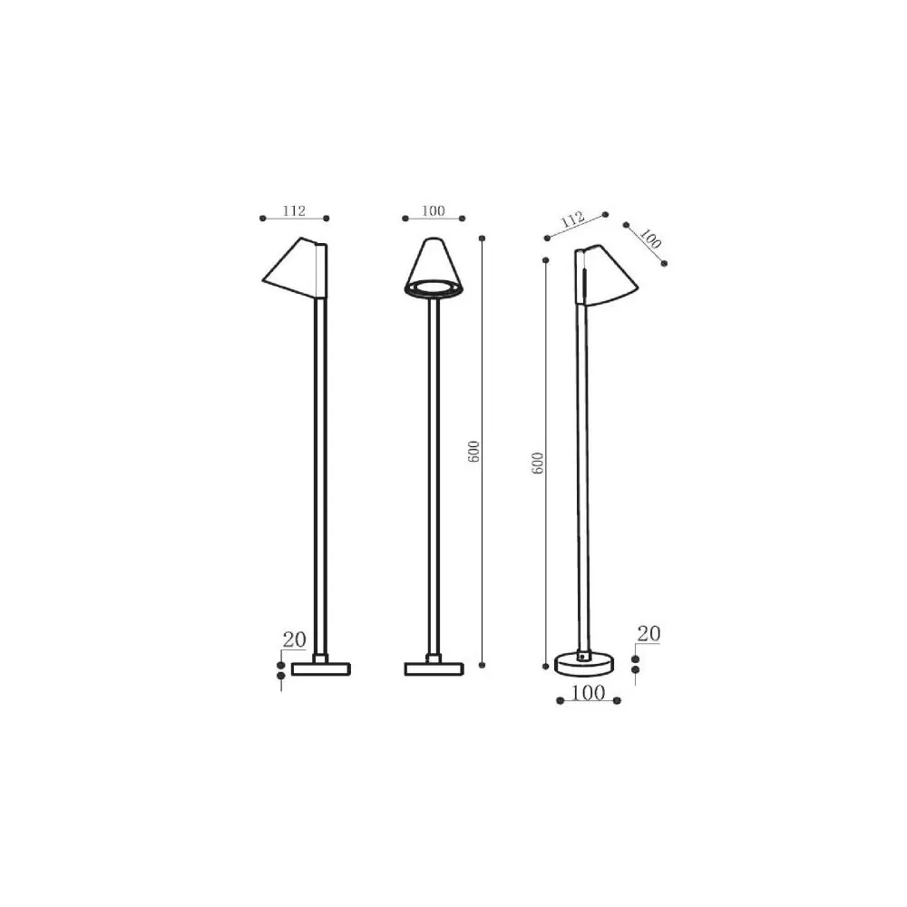applique-murale-noire-double-spot-gu10-etanche-ip44