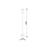 borne-tige-piquet-led-6w-projecteur-etanche-exterieur-rocaille-jardin