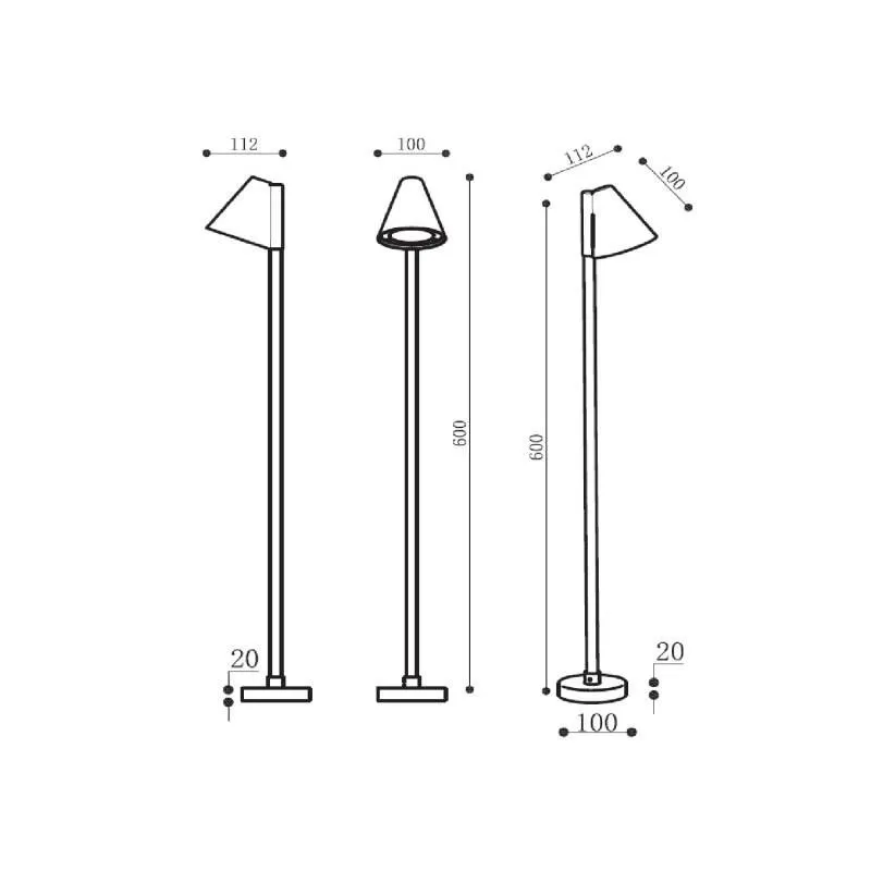 applique-murale-noire-double-spot-gu10-etanche-ip44